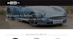 Desktop Screenshot of bertinigt25.com